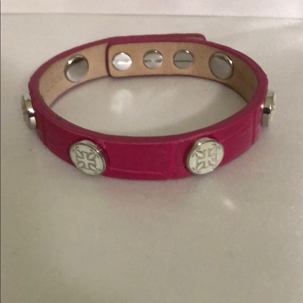 Rustic Cuff Pink Bracelet - Picture 3 of 7